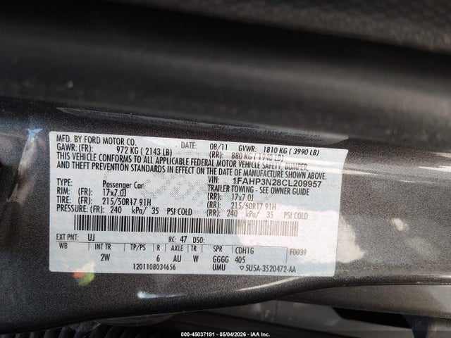 Ford Focus Titanium