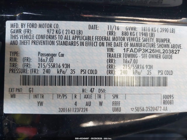 Ford Focus Se