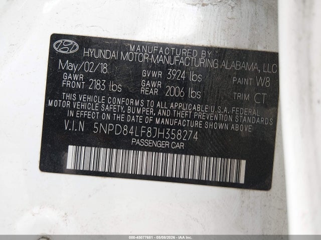 Hyundai ELANTRA Sel