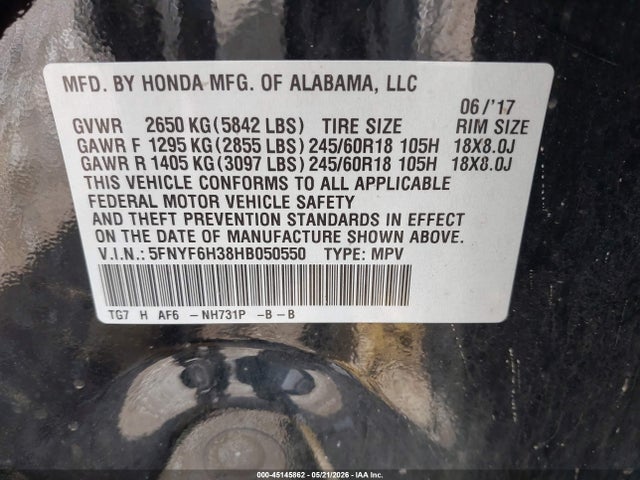 Honda Pilot Ex