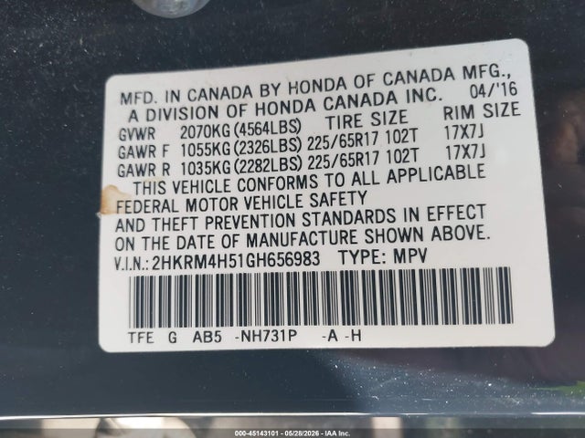 Honda CR-V Ex