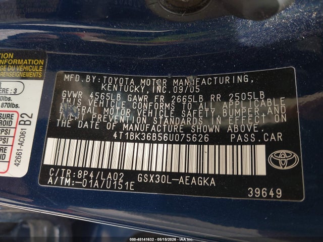 Toyota Avalon Xls
