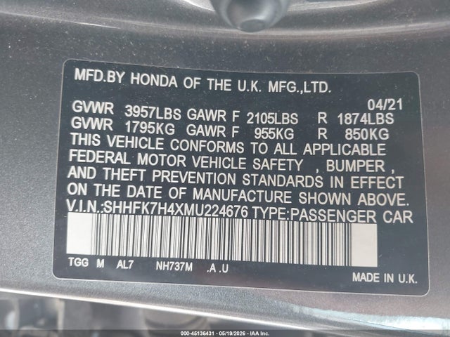Honda Civic Sport