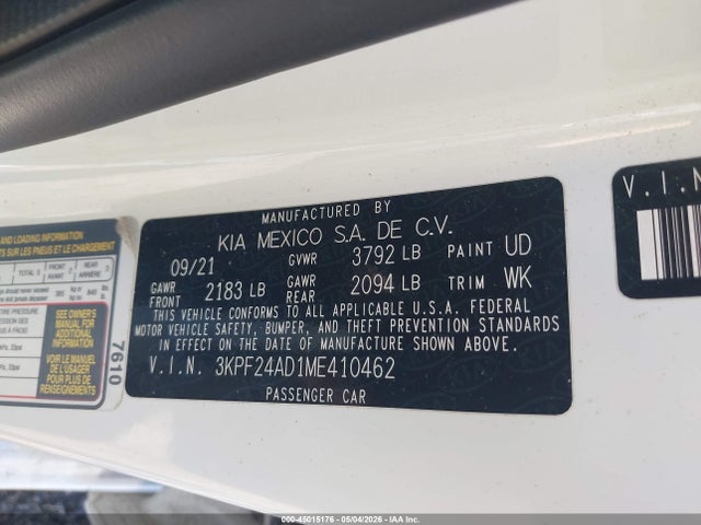 Kia Forte Lxs