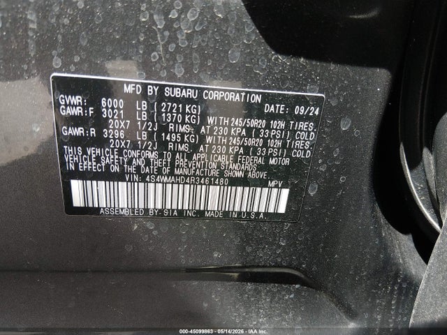 Subaru Ascent Onyx Edition 7-passenger