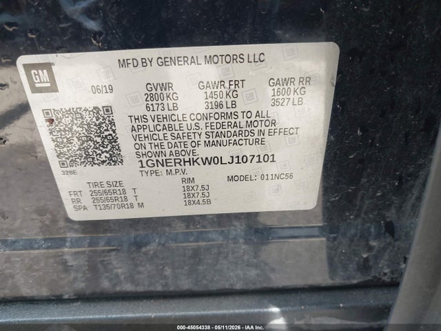 Chevrolet Traverse Fwd Lt Leather