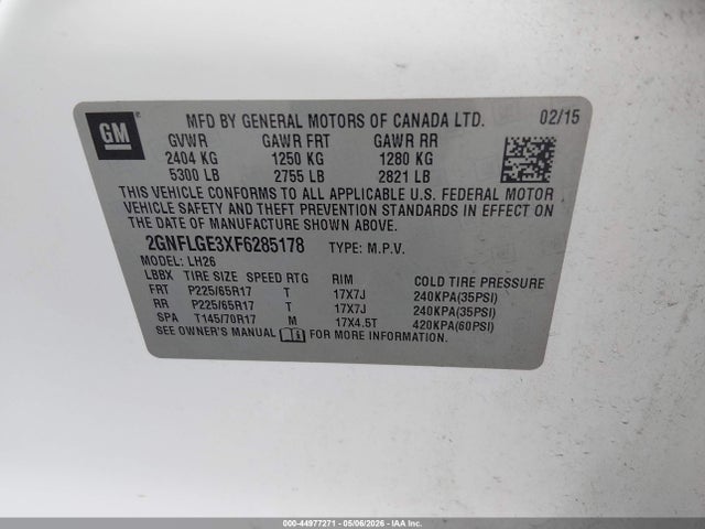 Chevrolet Equinox 2lt