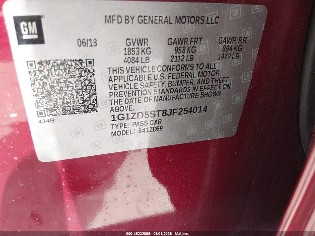 Chevrolet Malibu Lt