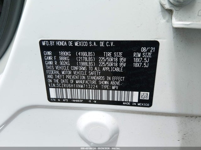 Honda HR-V Awd Sport