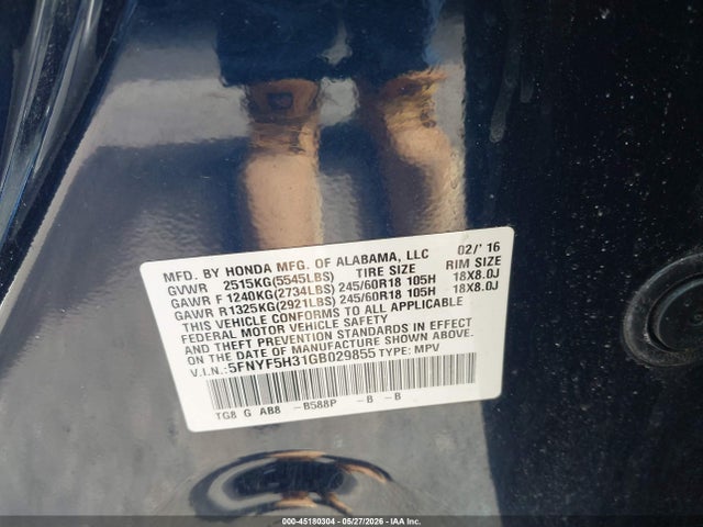 Honda Pilot Ex