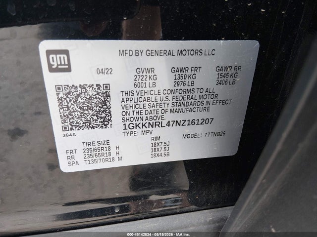 GMC Acadia Awd Sle