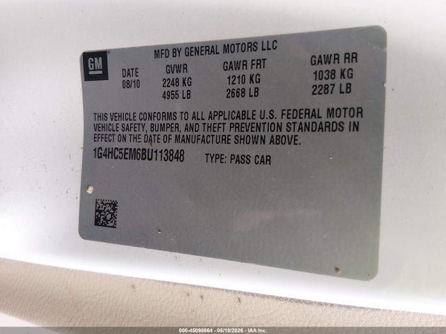 Buick Lucerne Cxl