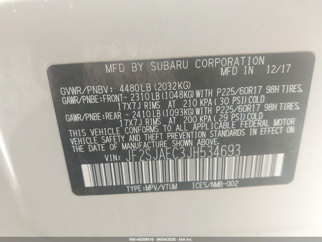 Subaru Forester 2.5i Premium