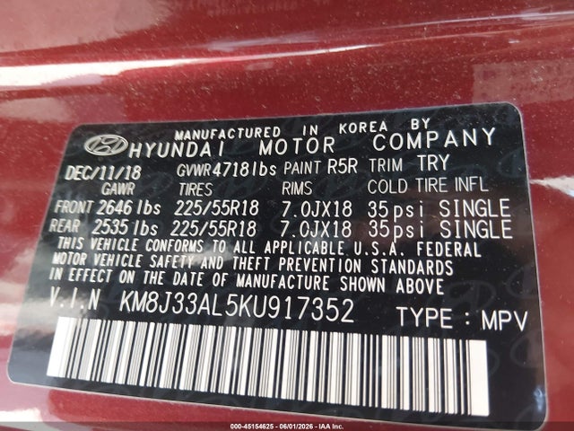 Hyundai TUCSON Sel