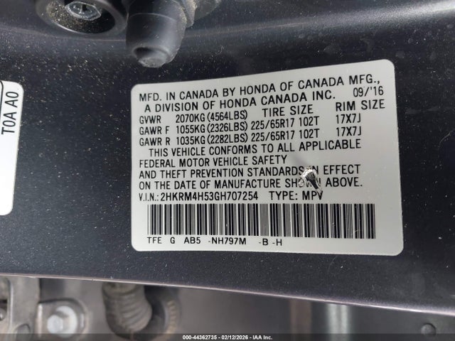 Honda CR-V Ex
