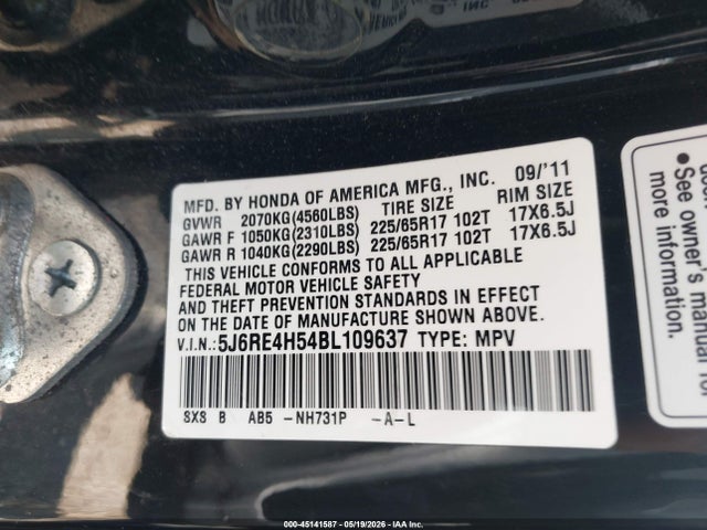Honda CR-V Ex