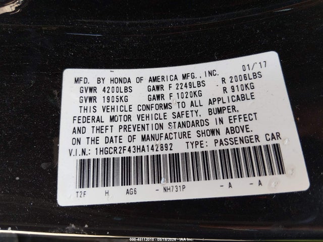 Honda Accord Lx
