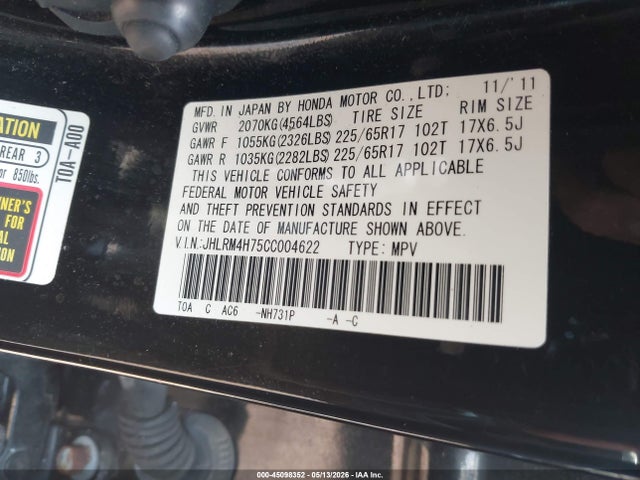 Honda CR-V Ex-l