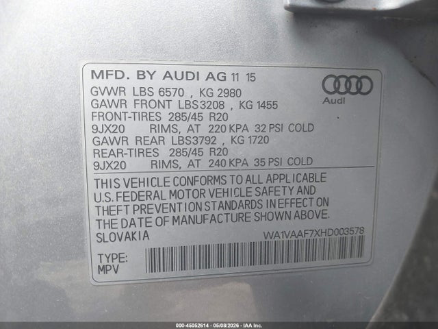 Audi Q7 3.0t Premium