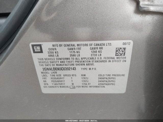 Chevrolet Equinox 1lt