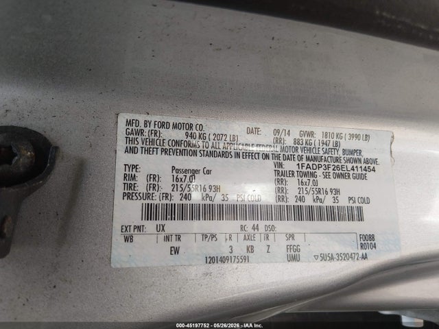 Ford Focus Se