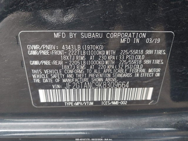 Subaru Crosstrek 2.0i Limited