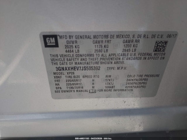 Chevrolet Equinox Ls