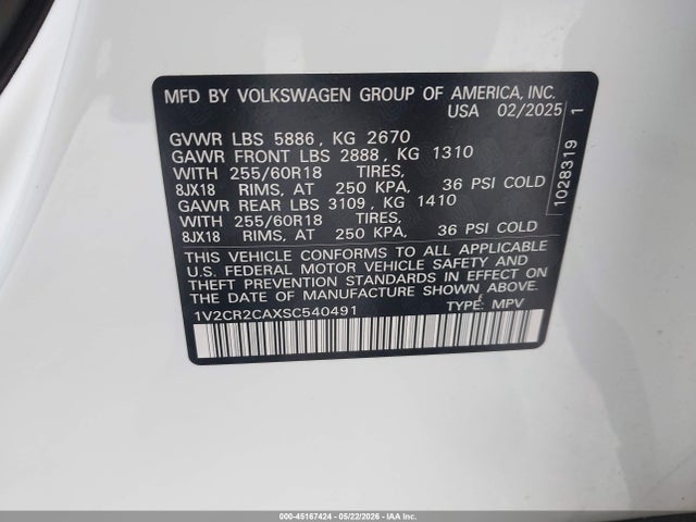 Volkswagen Atlas 2.0t Peak Edition