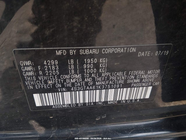Subaru Impreza 2.0i