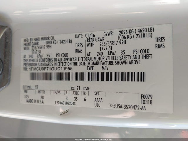 Ford Escape S