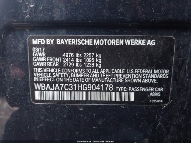 BMW 5 Series Xdrive
