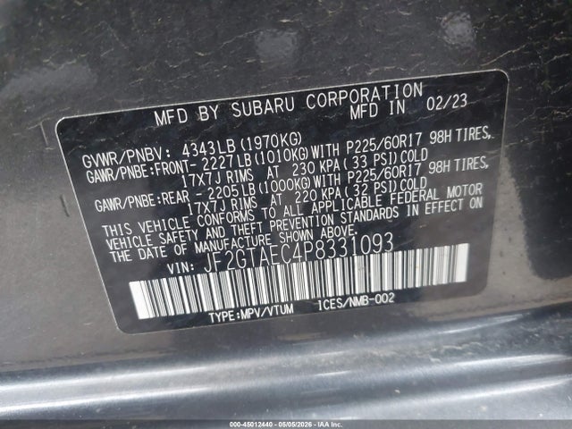 Subaru Crosstrek Premium
