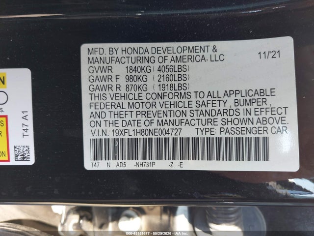 Honda Civic Sport Touring