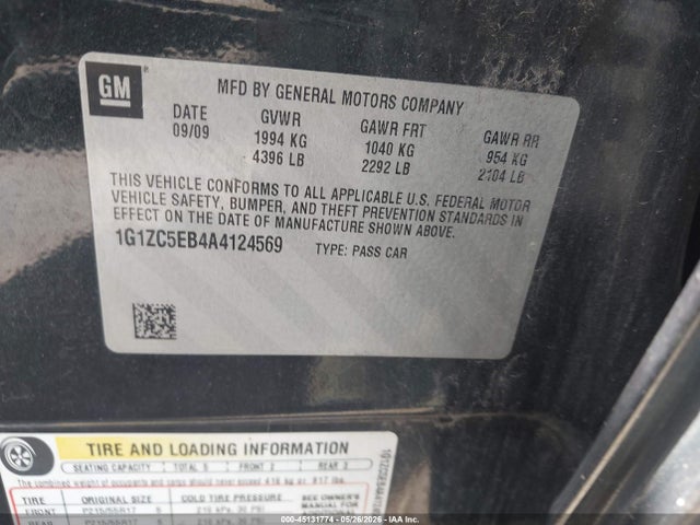 Chevrolet Malibu Lt