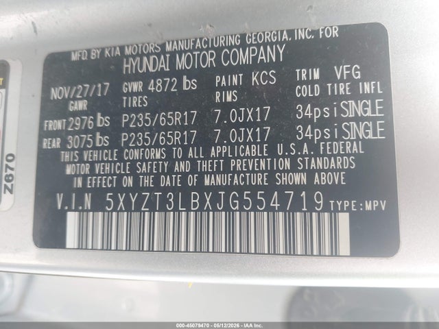 Hyundai SANTA FE 2.4l