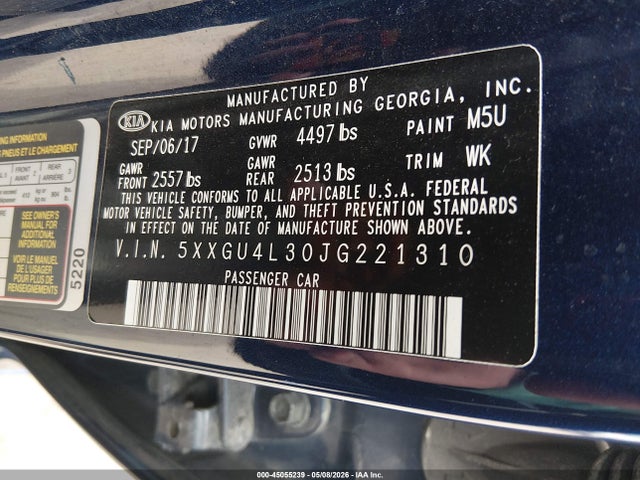Kia Optima Ex