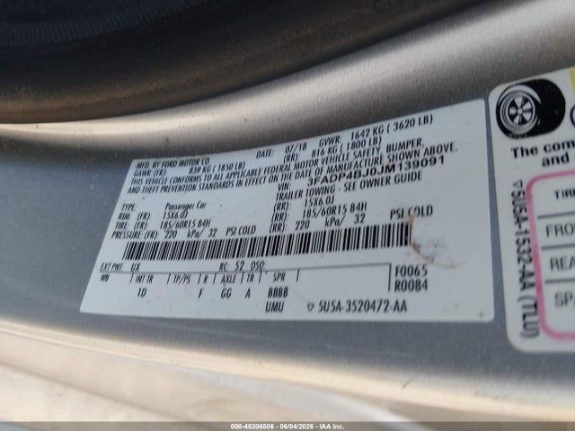 Ford Fiesta Se