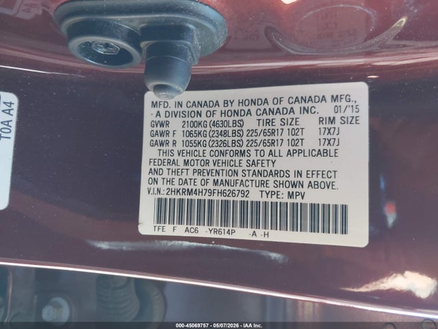 Honda CR-V Ex-l