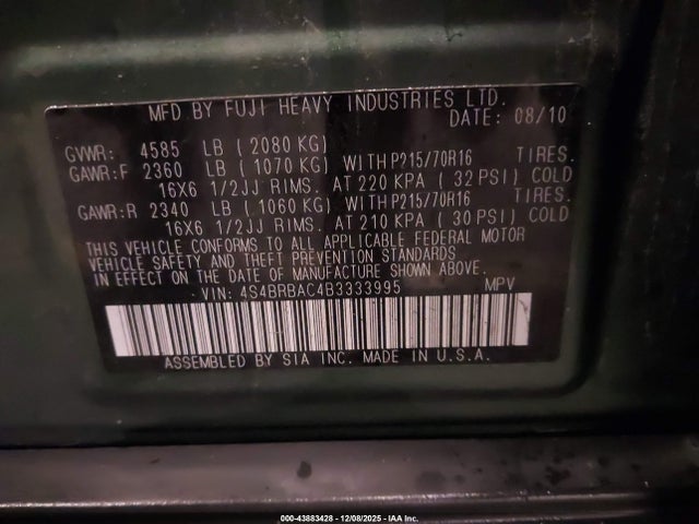 Subaru Outback 2.5i