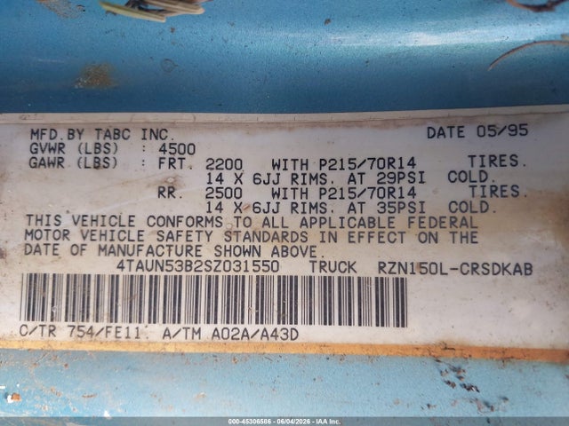 Toyota Tacoma Xtracab