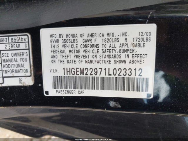 Honda Civic Ex