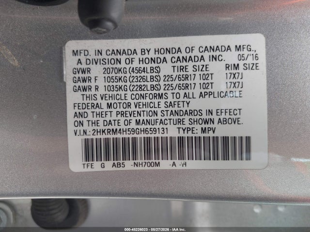 Honda CR-V Ex