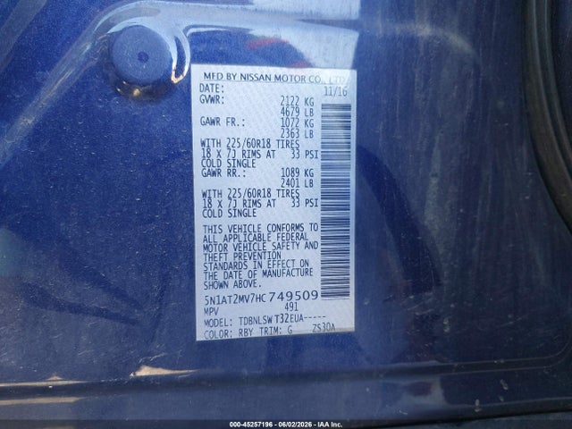 Nissan Rogue Sl