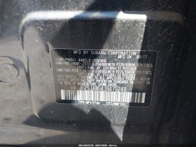 Subaru Forester 2.5i Touring