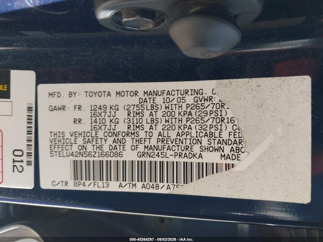 Toyota Tacoma Base V6