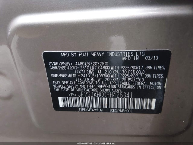 Subaru Forester 2.5i Limited