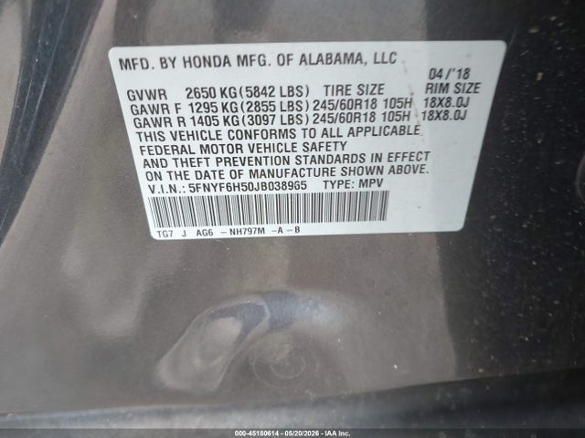 Honda Pilot Ex-l