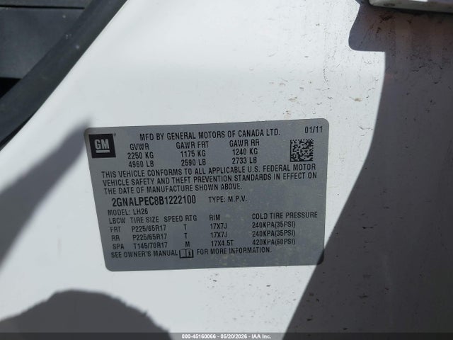 Chevrolet Equinox 2lt