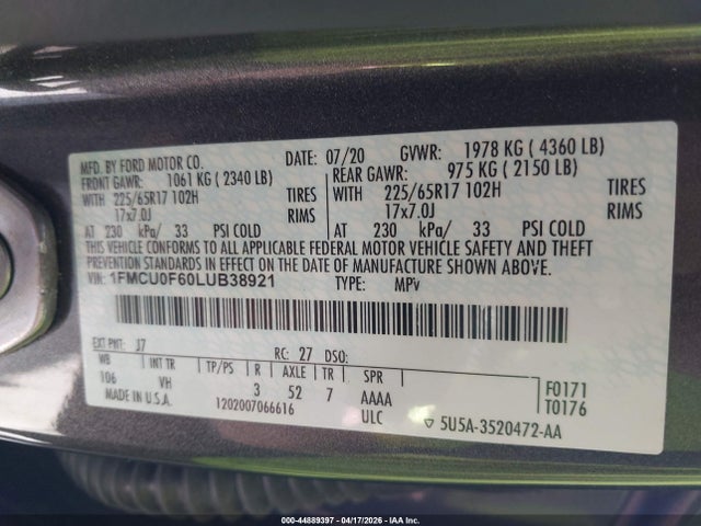 Ford Escape S