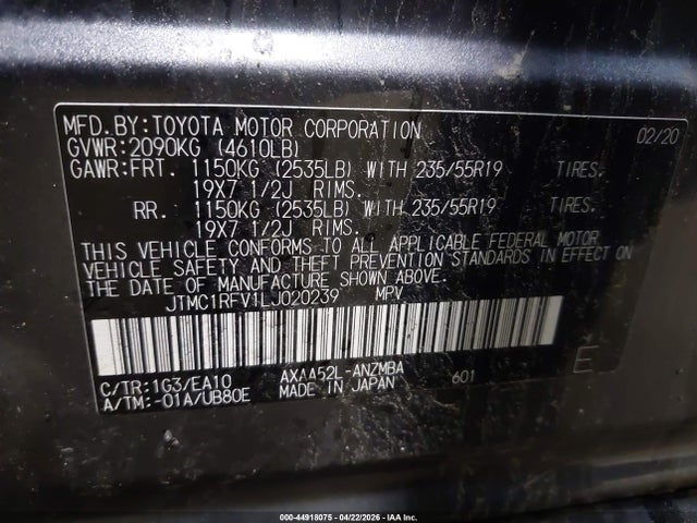 Toyota RAV4 Xle Premium